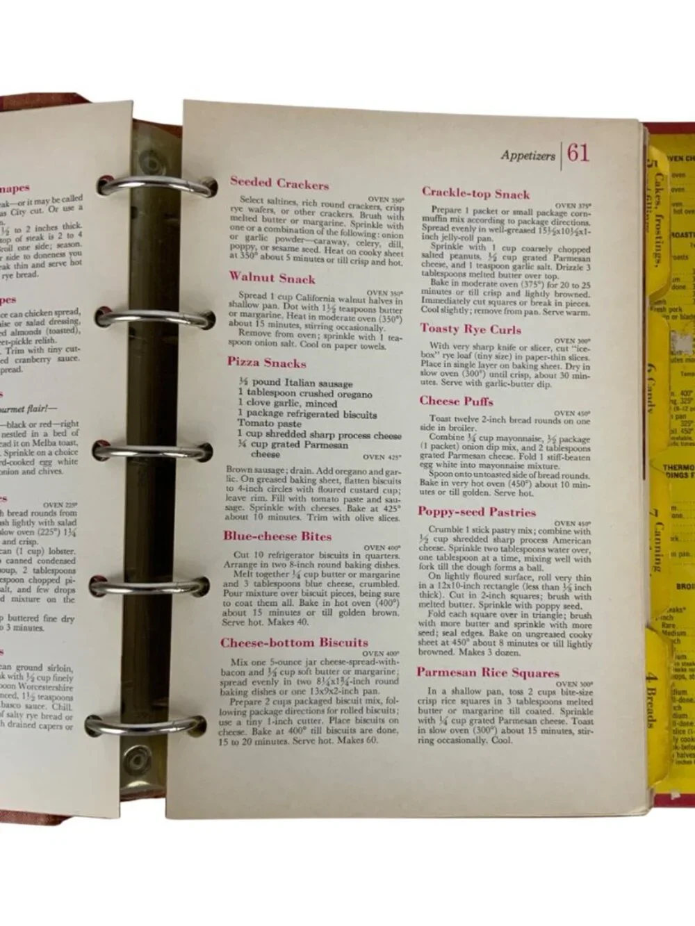 Vintage Better Homes & Gardens New Cook Book Red Plaid Hardcover Binder 1962